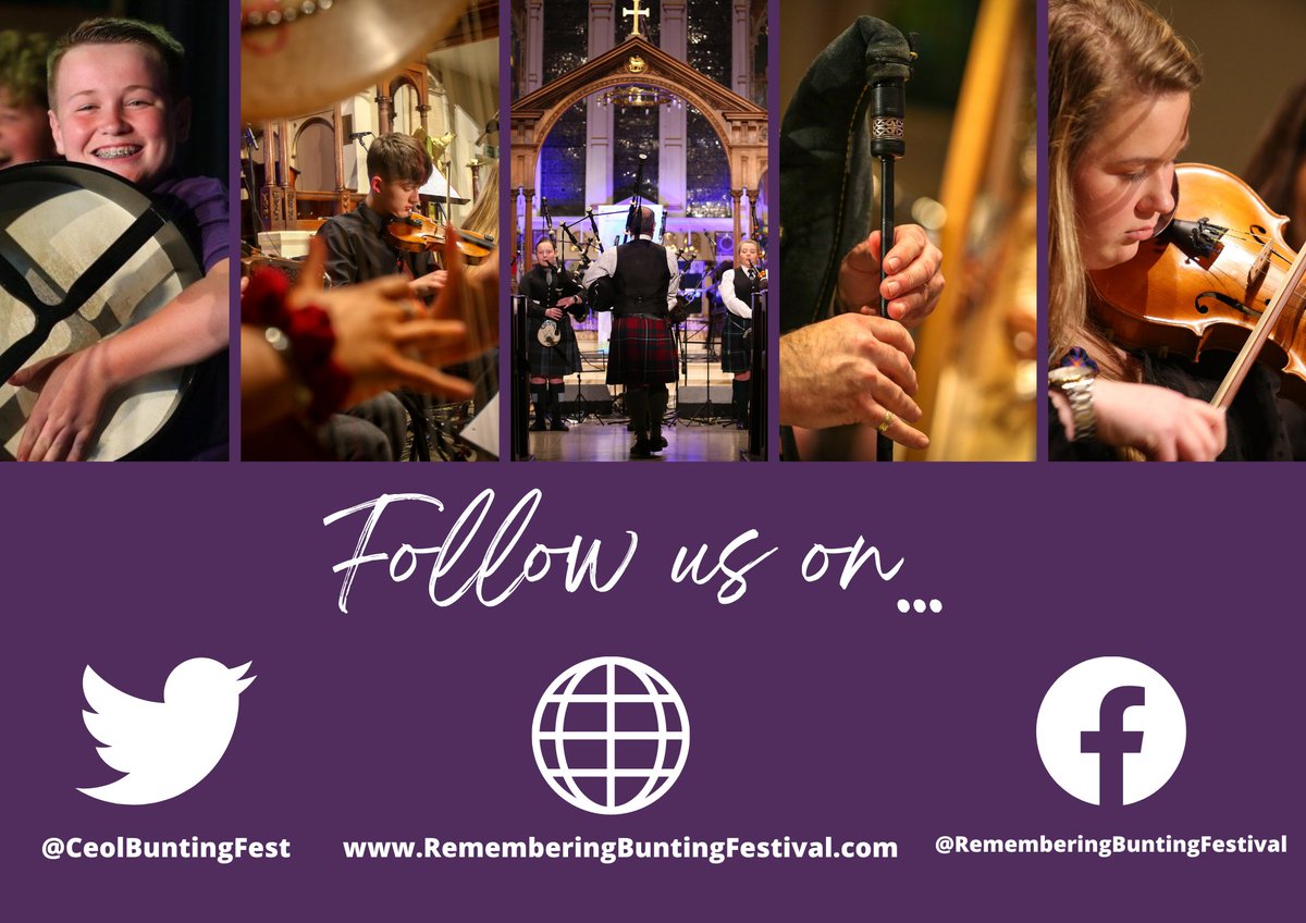 ⭐ 📱 Follow us on... 📱⭐️
Be sure to get all the festival updates by following us on;
 ➡️ Facebook: facebook.com/RememberingBun…
🌐 Visiting our website at rememberingbuntingfestival.com
💻 Events will be streamed online