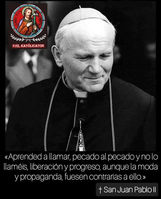 <a href="/Pontifex_es/">Papa León XIV</a> Nos hemos olvidado de DIOS PADRE de CRISTO JESÚS y de Su Madre Inmaculada!
El pecado nos borró el deseo de mirar al cielo y floreció el egoísmo y la autoidolatia, nos sentimos y creemos dioses...
La fe es un regalo! Pídela
CONVIÉRTETE y arrepientete
CRISTO espera x ti siempre!