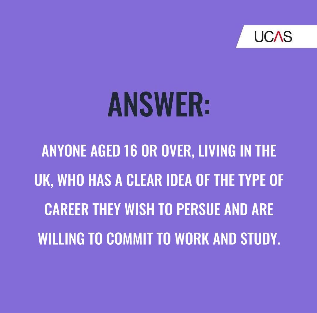 Who are apprenticeships for? 🤷‍♀️