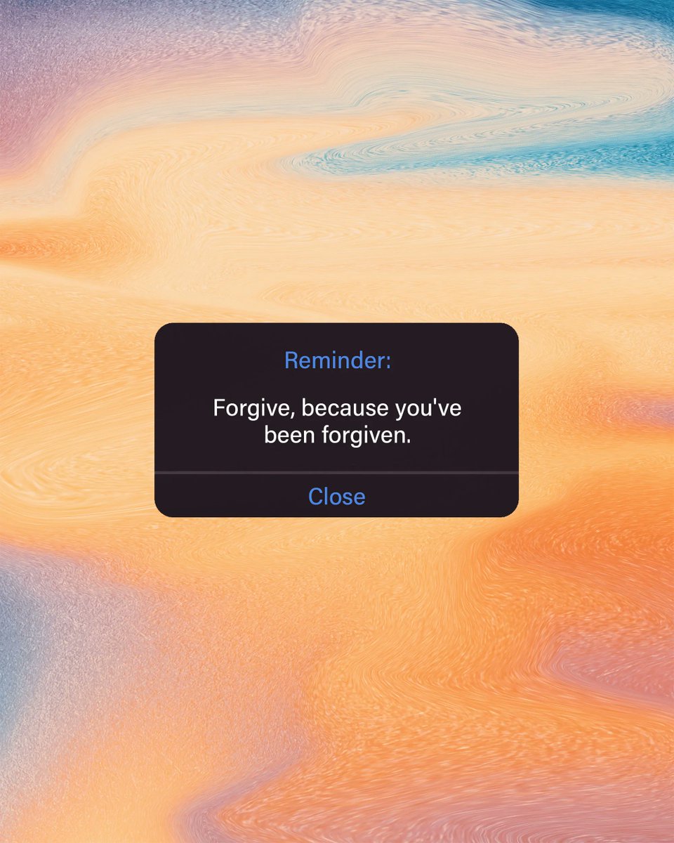 Here’s your Monday morning reminder…

Be kind to one another, tenderhearted, forgiving one another, as God in Christ forgave you. - Ephesians 4:32 

Remember, extend forgiveness to others

#FCAevery #NMTNFCA #TeamFCA #studentministry #MondayMorning #Forgiveness