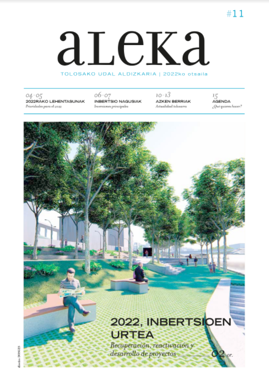 tolosaudala's tweet photo. ℹ️[EUS] Tolosa biziberritzeko, errekuperazioa sustatzeko eta legealdiko konpromisoei erantzuteko aurrekontuaren berri ematen da Aleka aldizkariaren ale berrian, eta zeinu hizkuntzara itzuli du Udalak lehen aldiz.

▶https://t.co/GbMe8Fn7VC

#tolosa #aleka #udalaldizkaria https://t.co/S6KFj9nEeY
