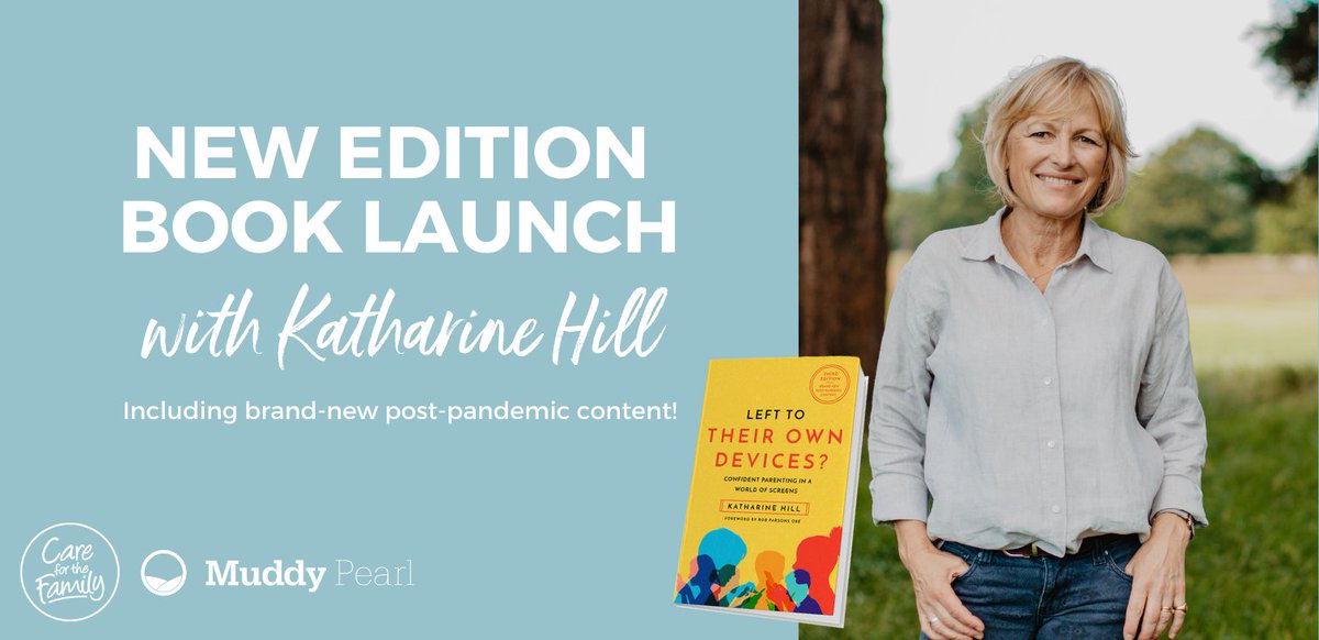 You're Invited to the launch of the new edition of Left to their Own Devices 🎉📚 - mailchi.mp/fd7f41e27dda/y…
#booklaunch #virtual #parentingadvice #careforthefamily