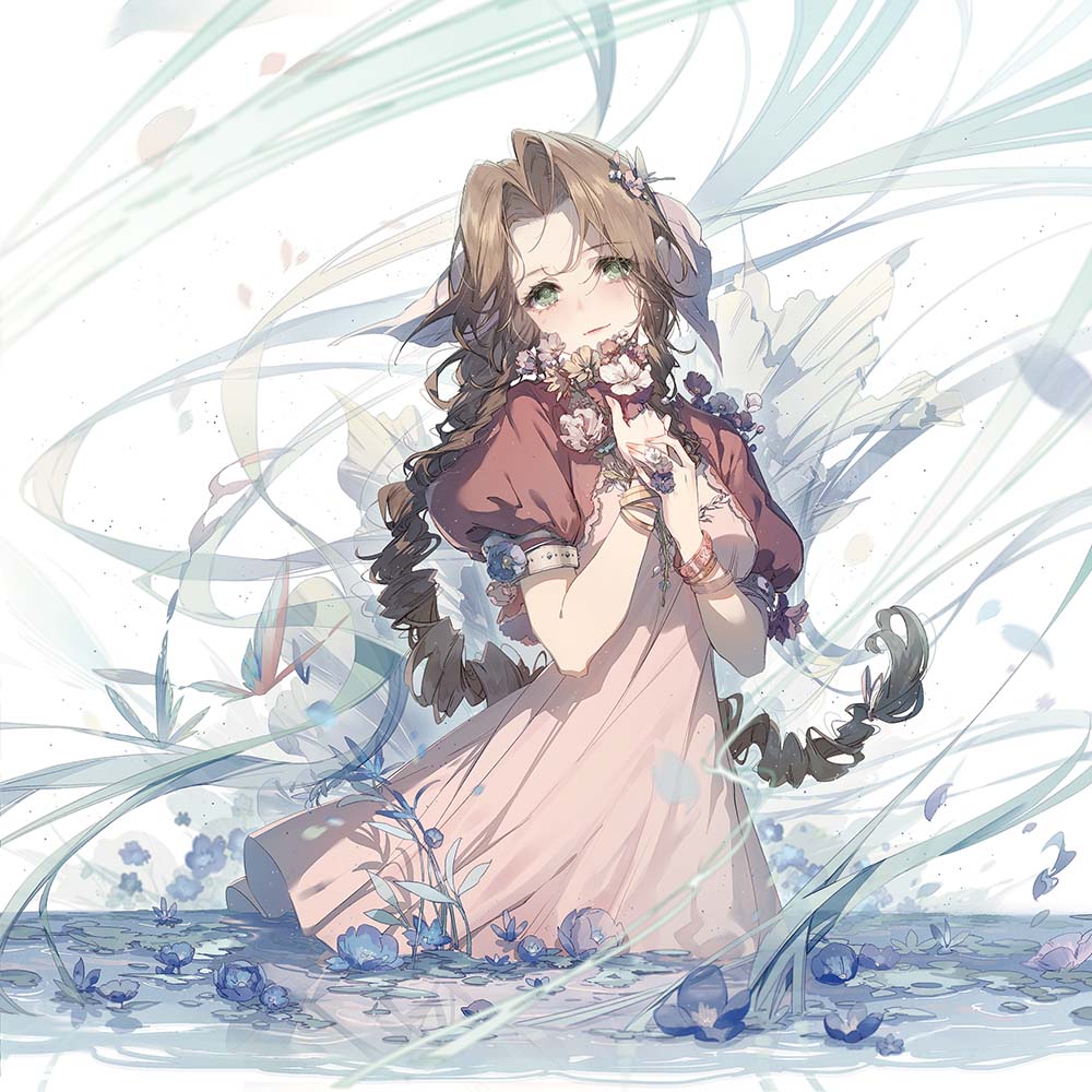 agulawake's tweet photo. #エアリス #Aerith 
今日はエアリスの誕生日です。
ここでエアリスのテーマの同人曲「Re: Blooming」を公開いたします、無料でダウンロードできます。

DL:
https://t.co/SUUuI1e5EF https://t.co/l9RQHwlo19