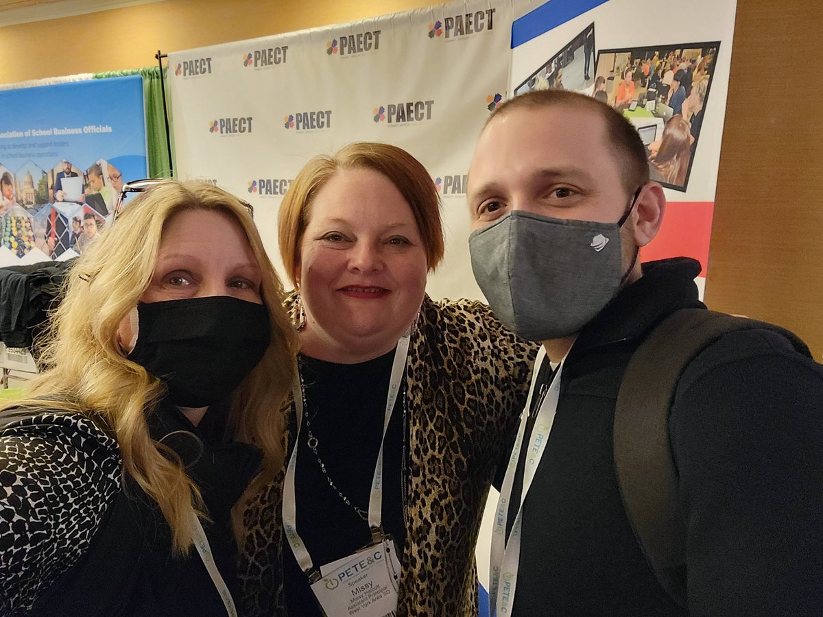 We are ready for <a href="/peteandc/">PETE & C</a> and representing #wyasd... <a href="/Rundle_TechWY/">Mr. Rundle</a> @APHalcottMS #PETEandC  #wyproud