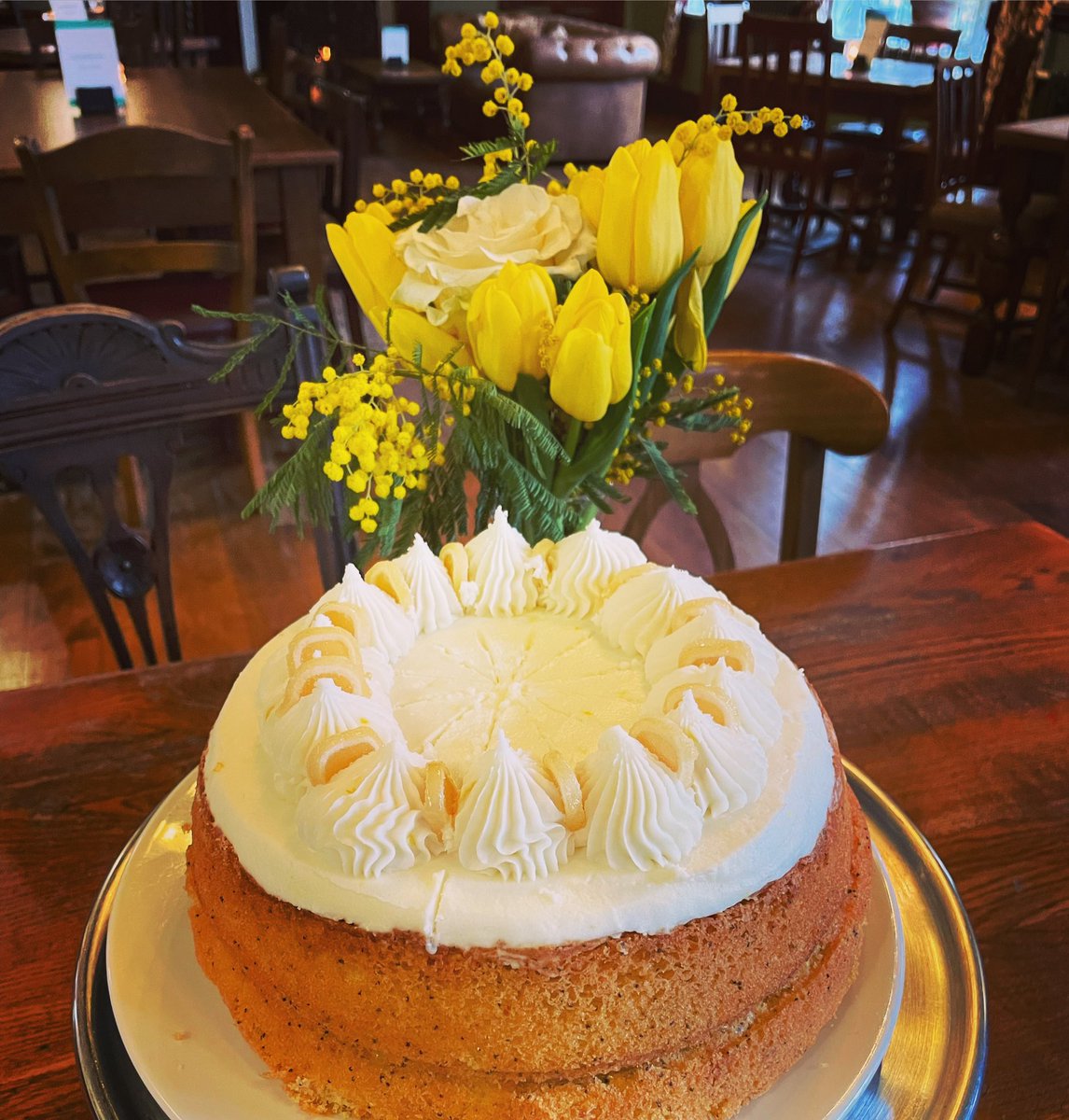 The Metropolitan (@metdidsbury) on Twitter photo Need a slice of cake to make your Monday brighter? How about a slice of Lemon & Poppyseed from @silver_apples_bakery Lovely flowers provided by <a href="/flower_lounge/">The Flower Lounge</a> 🥰 #flowers #cake #monday #burtonroad #didsbury #westdidsbury Need a slice of cake to make your Monday brighter? How about a slice of Lemon & Poppyseed from @silver_apples_bakery Lovely flowers provided by <a href="/flower_lounge/">The Flower Lounge</a> 🥰 #flowers #cake #monday #burtonroad #didsbury #westdidsbury