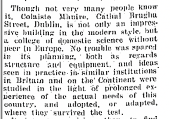 Irish_Cookbooks's tweet photo. Newspaper report from 1946. And the rest is #IrishFoodHistory as they say.... https://t.co/JPKrf8iQ4T