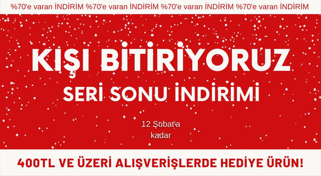 Büyük kış indirimine hazır mısın? Bu akşam saat 19:00'u bekle 🤩