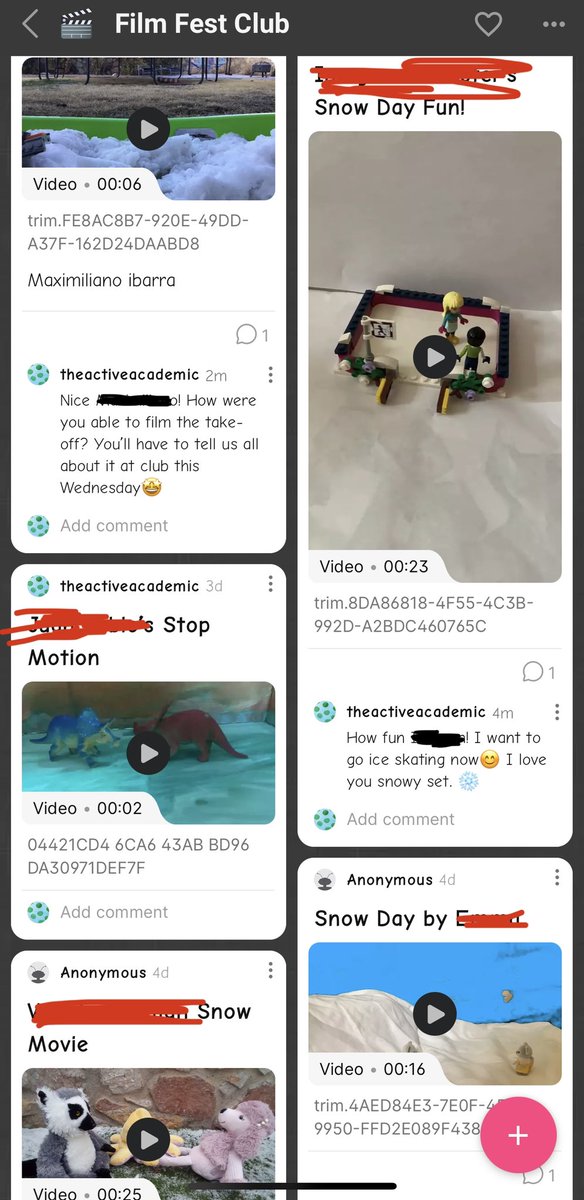 Our <a href="/ReyesElementary/">Congressman Silvestre & Carolina Reyes Elementary</a> Student Film Festival Club made their 1st practice #stopmotionanimation titled #snowday. <a href="/CanutilloISD/">Canutillo ISD</a> <a href="/jroach4522/">John Roach</a>