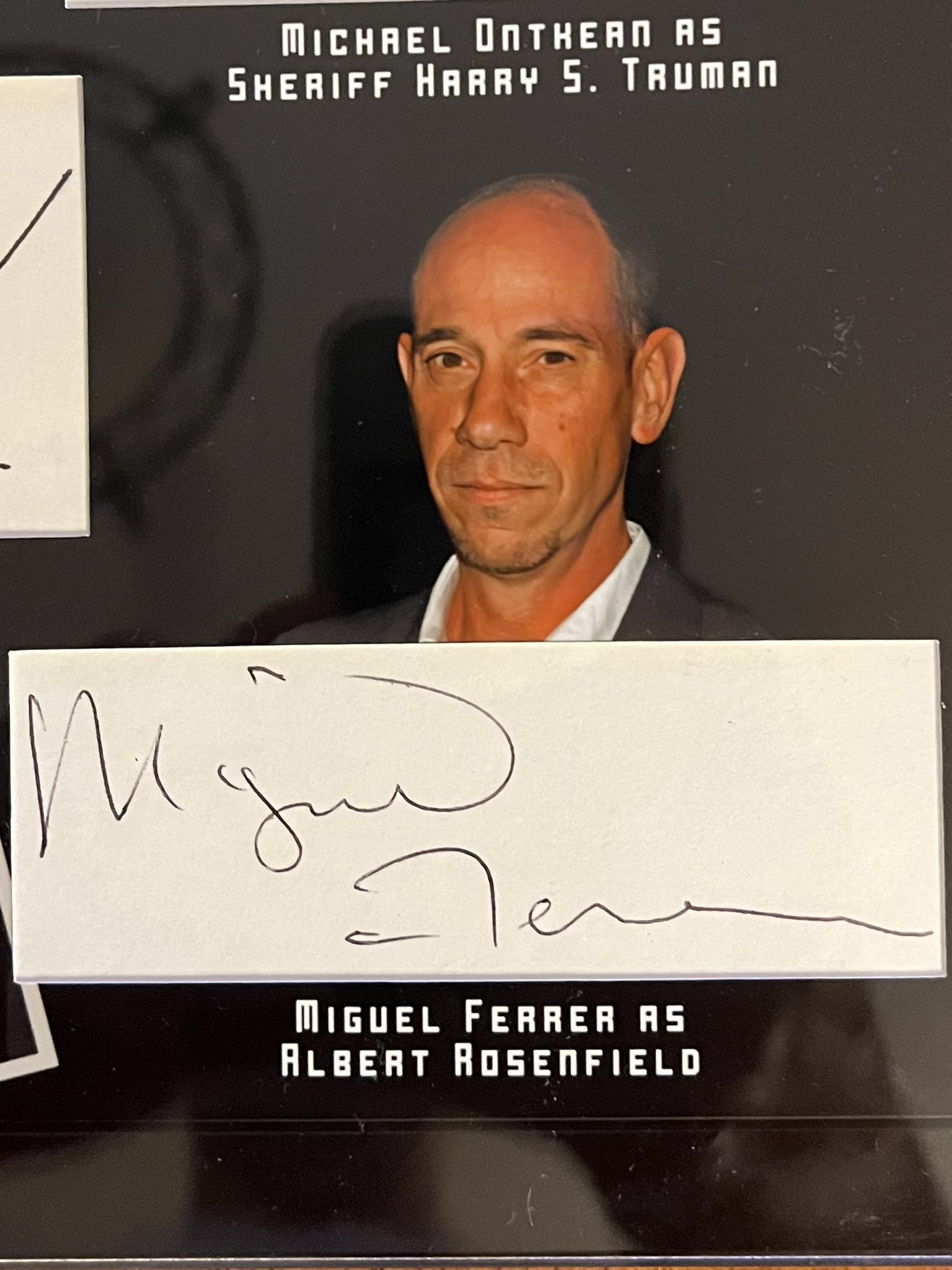 Happy Birthday to the greatest of the Happy Generation, Miguel Ferrer. We miss you.  