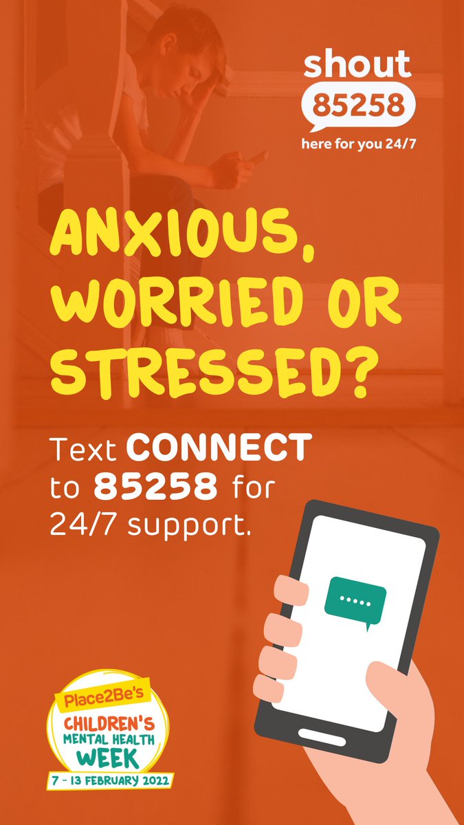 Proud to be supporting #childrensmentalhealthweek2022 from 7th - 13th February 2022.

#studentsupport #support #mentalhealth #mentalhealthmatters 🧡