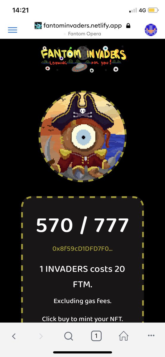 570 INVADERS MINTED! CURRENTLY AT 73% 🛸

207 Invaders LEFT, we are near one of the latest LEGENDARY avaible...

Who will find it? 👾

#NFT #NFTs $FTM