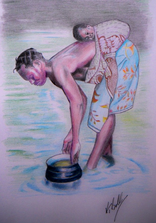 This is the drawing @Subhash09992826 I did it in 2010, so early on in my art career.