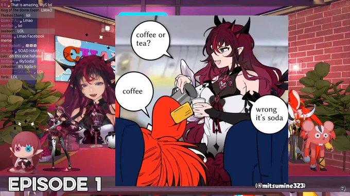 I DIDN'T KNOW I WAS WINNING THANKS I WILL DRINK SODA 