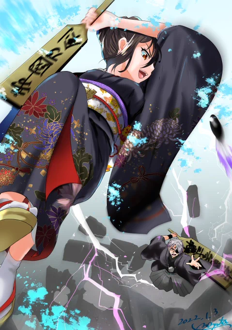 #今月描いた絵を晒そう 
