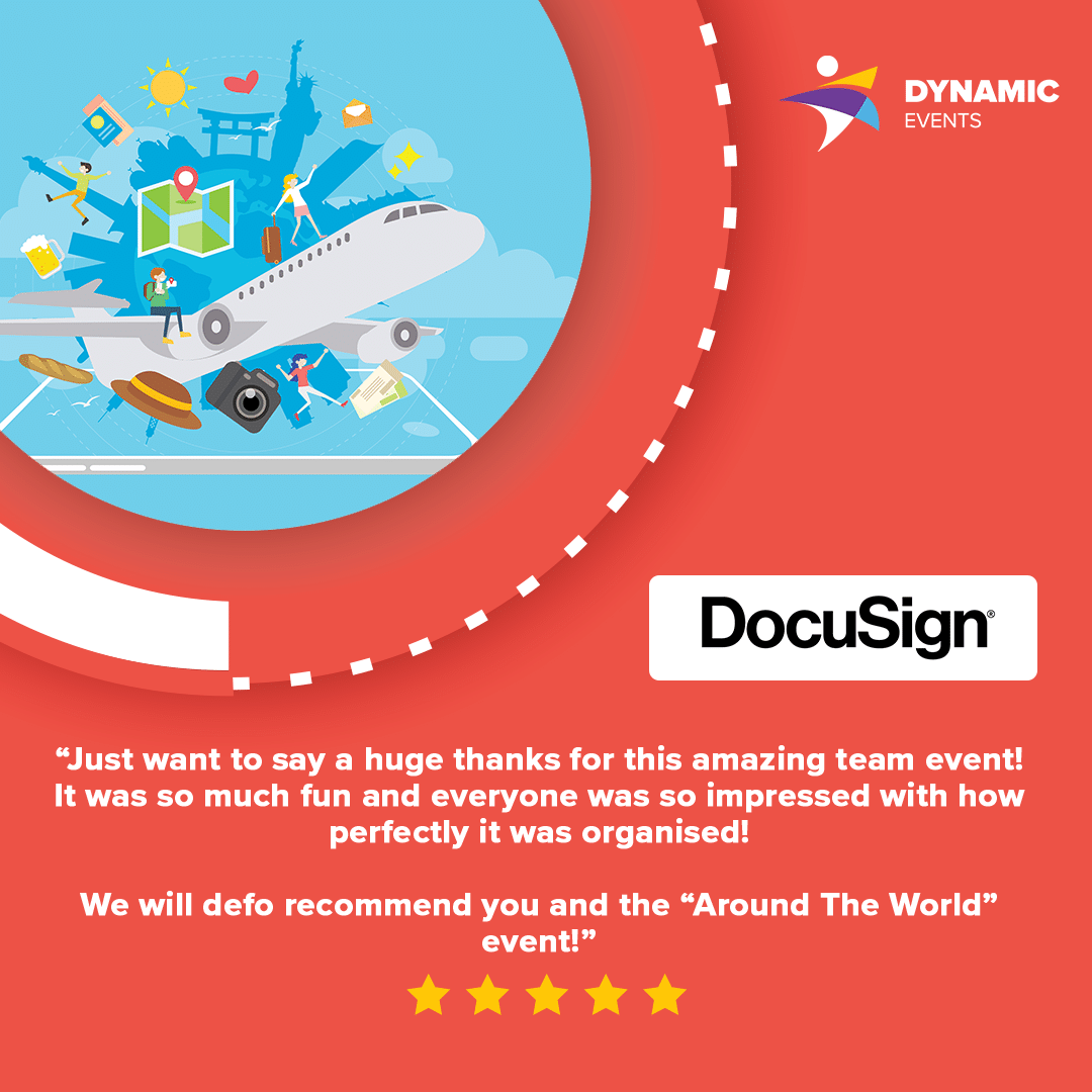 DynamicEventsIE's tweet photo. Fancy a virtual trip around the world? โ๏ธ๐
#TeamBuilding #VirtualTeamActivities #OnlinEevents #RemoteTeamBuilding #DynamicEvents #EventProfs #AroundTheWorld https://t.co/pVJyujhyQd