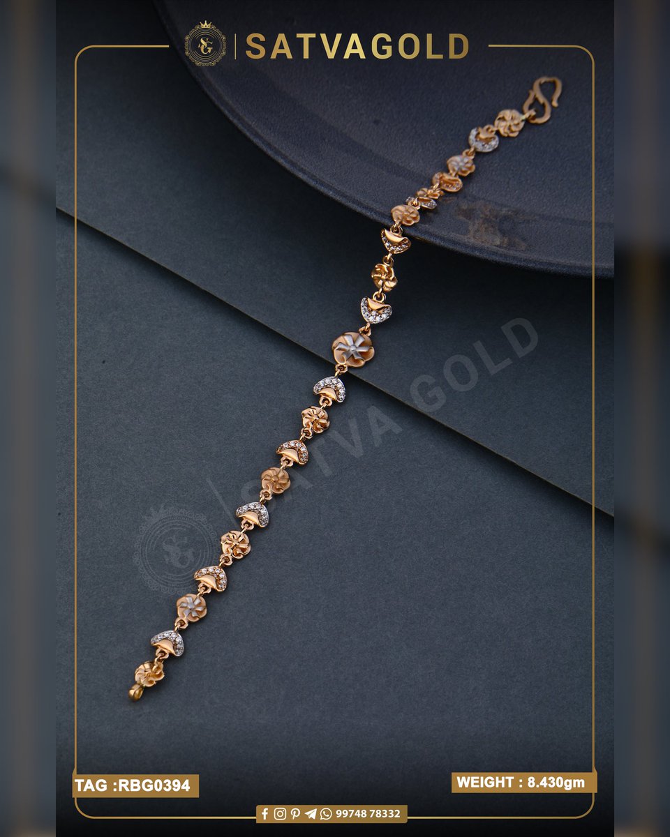 SatvaGold's tweet photo. Fall in love with some rosegold bracelet in this running wedding season !

WhatsApp: 9974878332

Shop: https://t.co/nxWJgfx5PM

#satvagold #diamond  #business #diamondring #ValentinesDaygifts #weddingjewel #weddingseason #weddings #indian #rosegold #weddingseason #Indianwedding https://t.co/chKW5bh2Nm