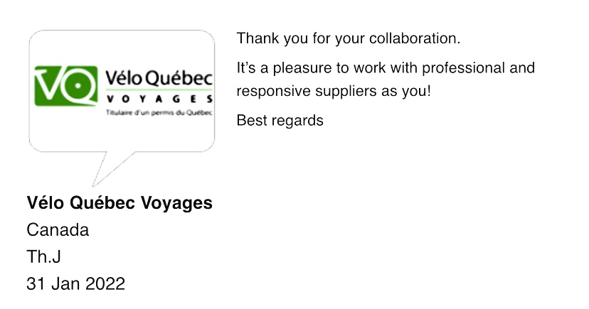 Greece_Tours's tweet photo. What a better way to restart than receiving a warm encouragement by your longlasting clients. Vélo Québec Voyages thank you very much for your continuous support. https://t.co/XViDQLhbS1