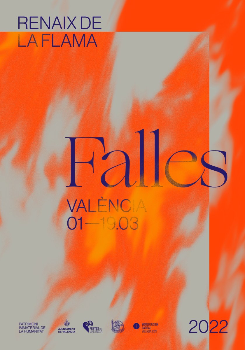 JCF_Valencia's tweet photo. 🆕🔥 La imatge gràfica de les #Falles22, dissenyada per @estudioMenta, torna al foc per a retre-li l’homenatge que mereix 😍❤️‍🔥

🔗 https://t.co/NzRyPr0aaC

#LlargaVidaALesFalles https://t.co/zOqm1iR5jb