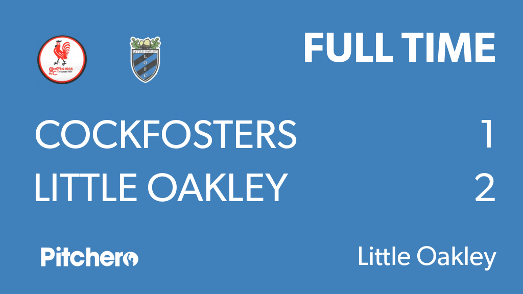 LittleOakleyFC's tweet photo. FULL TIME: Cockfosters 1 - 2 Little Oakley
#COCLIT #Pitchero
**INCLUDES MATCH REPORT**
https://t.co/g4sZIXtezn https://t.co/kouWv1Cany