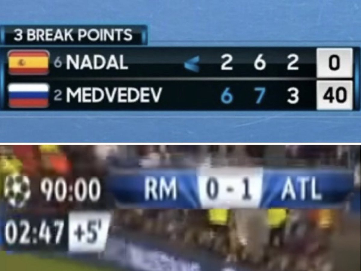 30 de enero de 2022 y 24 de mayo de 2014. La mayor expresión del ¡hasta el final!
Rafa Nadal y el Real Madrid.