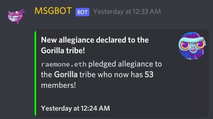 Josh_Backman's tweet photo. Fuck yeah @raemone1984
53 #gorillatribe homies π₯
π€π¦π€
How many #gorillatribe members can we get to in February?
@SpacePoggersNFT @RUG_TECH
@FUCKINGBUILD #rillatribe #spacepoggersNFT #welikethepoggers
https://t.co/BlbYgFPt4z https://t.co/1LcDYWJIOv