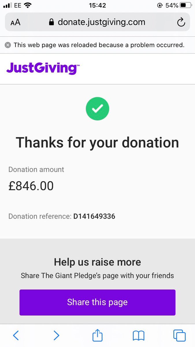 Dean Holborn (@deanholborn) on Twitter photo A big thank you to all our customers at the Earlswood store that have put their small change in the collection tins for <a href="/GiantPledge/">Giant Pledge</a> over the past year. A whopping £846! Small donations can make a difference😀 A big thank you to all our customers at the Earlswood store that have put their small change in the collection tins for <a href="/GiantPledge/">Giant Pledge</a> over the past year. A whopping £846! Small donations can make a difference😀