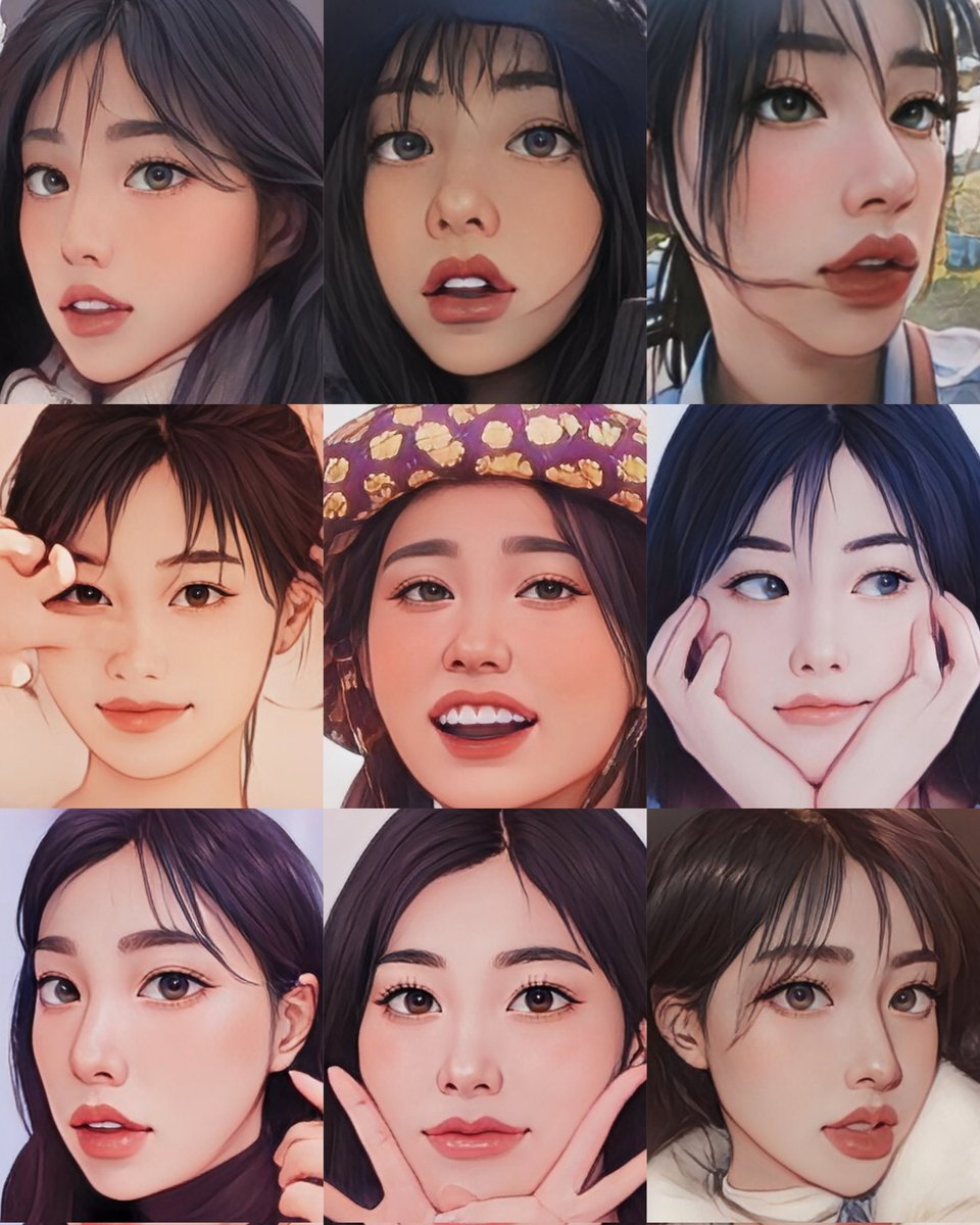 gwangsoonnie's tweet image. Kang hyewon in prequel cartoon trend #강혜원