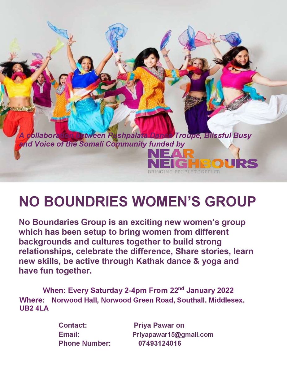 Near Neighbours West London (@nn_wlondon) on Twitter photo Really enjoyed visiting the 'No Boundaries Women's Group' on Saturday, joining with the women to do some Kathak dance & yoga! A <a href="/nearneighbours/">Near Neighbours</a> funded project, bringing people together for better understanding of each other! Really enjoyed visiting the 'No Boundaries Women's Group' on Saturday, joining with the women to do some Kathak dance & yoga! A <a href="/nearneighbours/">Near Neighbours</a> funded project, bringing people together for better understanding of each other!