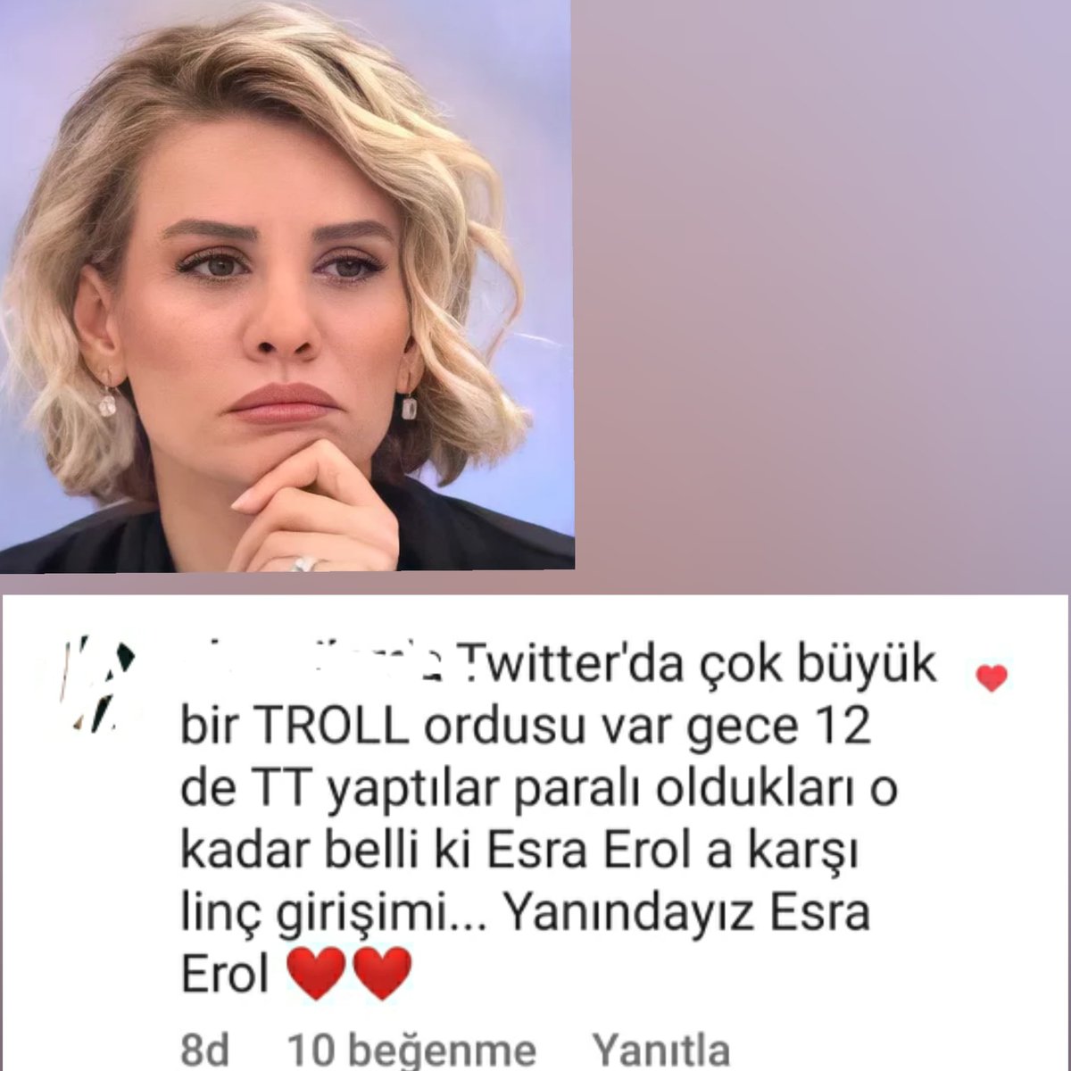 esratekyurek's tweet photo. #yanındayızesraerol 🙏🙏🙏🙏 https://t.co/xl3yreqviW