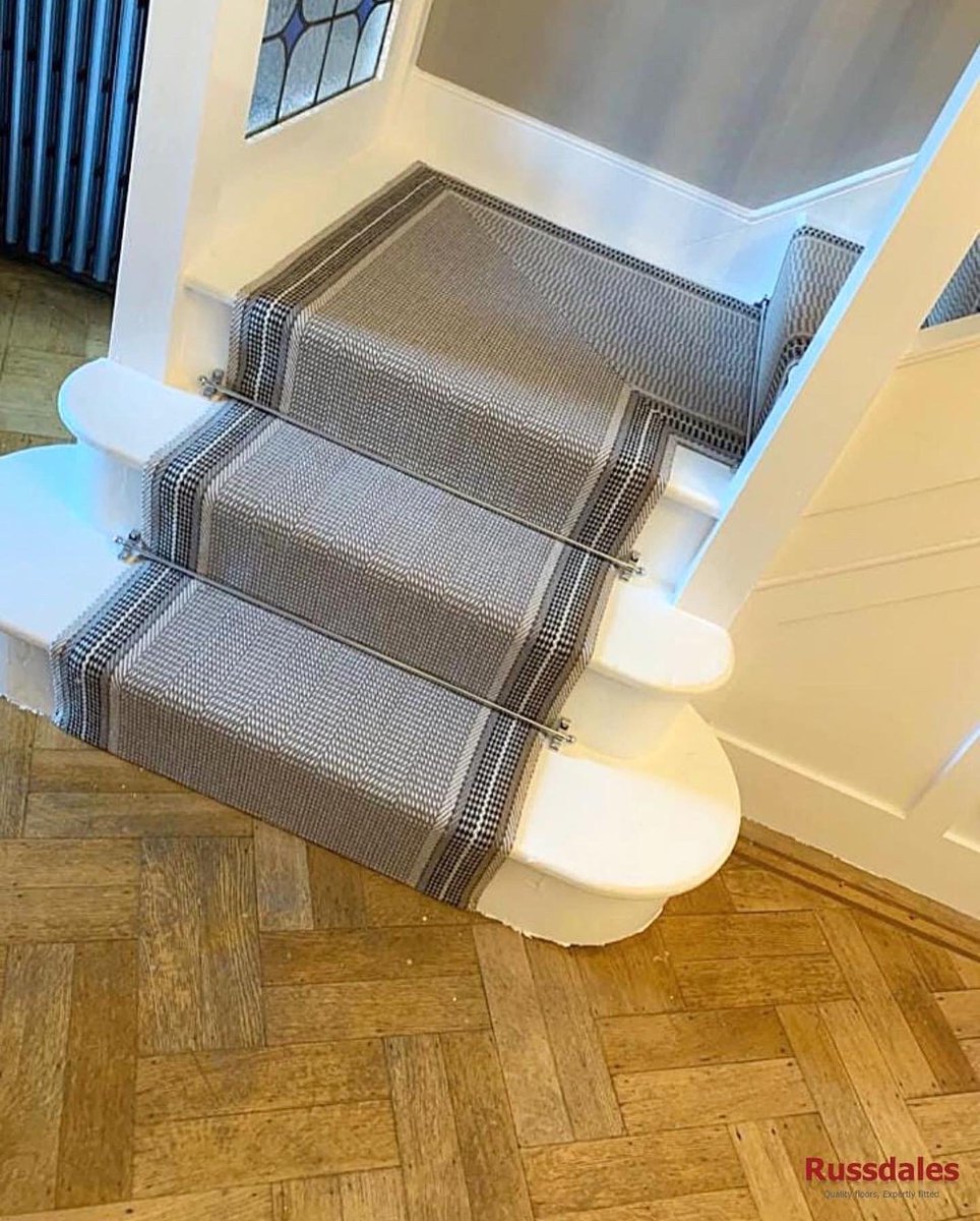 russdalesfloor's tweet photo. #RogerOates stair runner in Pelham Chalk 70cm fitted with #Stairrods UK Ltd Jubilee Chrome rods.
If you are thinking of buying a new floor, book your exclusive One-On-One appointment and visit our showroom!
https://t.co/4AW3kW3tLX
@Roger_OatesUK @StairrodsUK https://t.co/lJxHqTD5fU