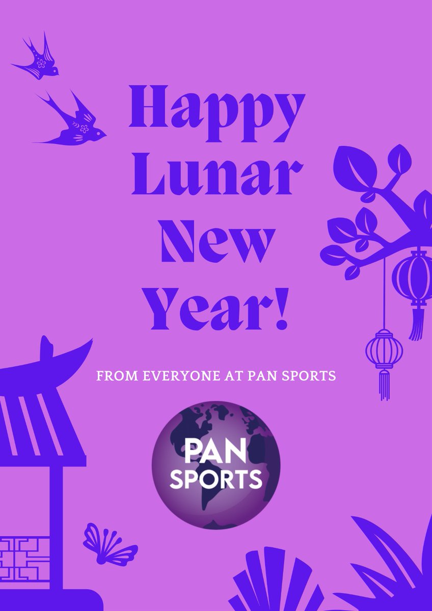 PansportsGlobal's tweet photo. From all at Pan Sports we would like to wish those who are celebrating a Happy New Year! We hope this year is a great success for you, your family and your business

#lunarnewyear #yearoftiger #happynewyear https://t.co/6S2kTpQdlI