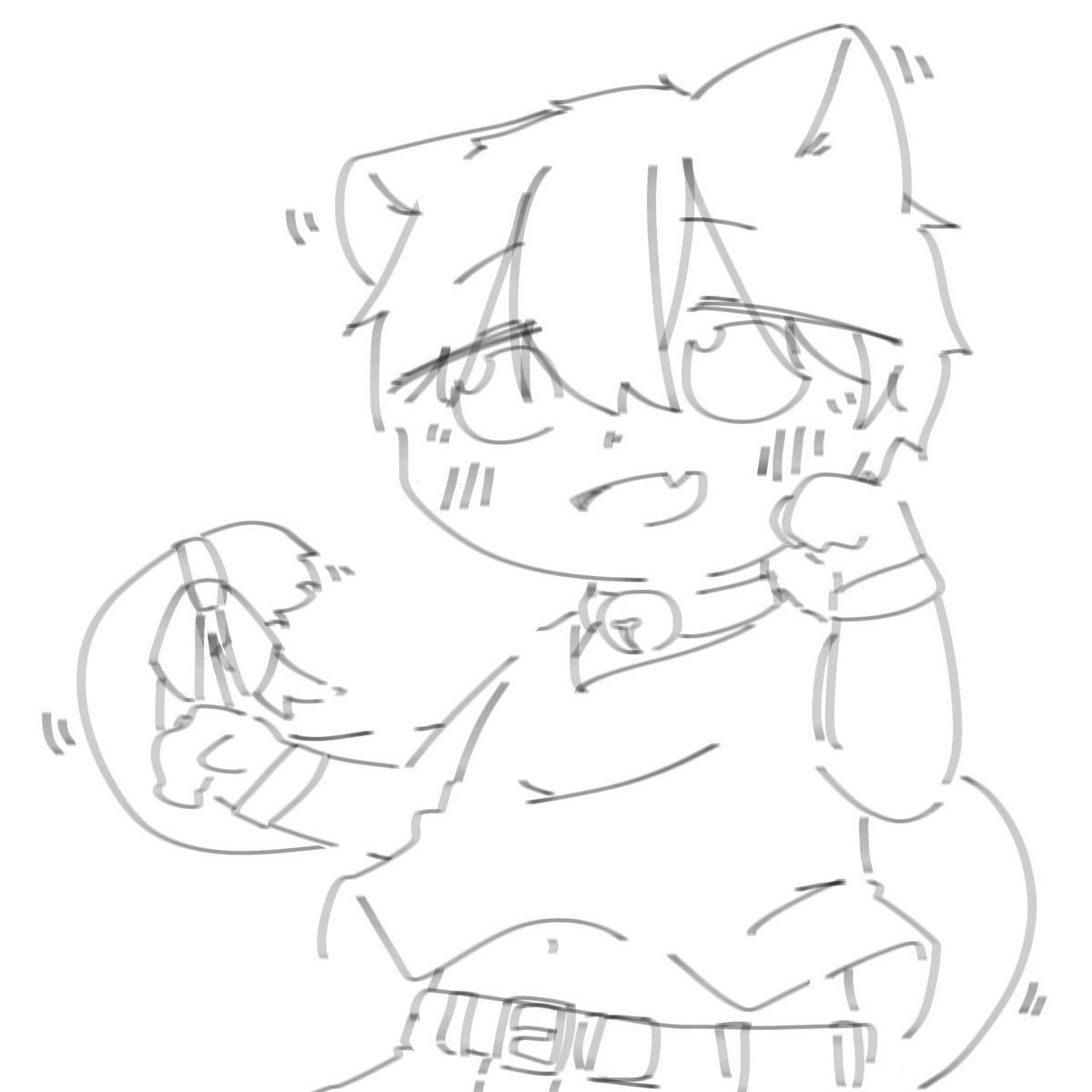 #ミルクチョコオンライン 
ミオキャット♂