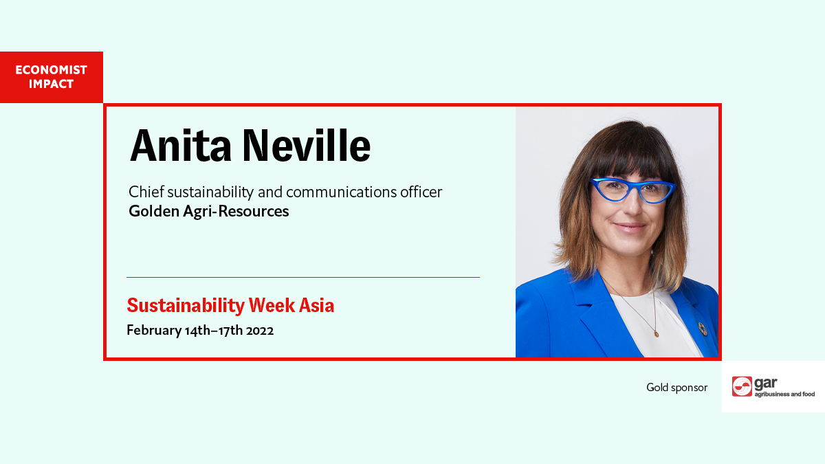 What tools and processes can help improve supply-chain sustainability? Hear from Anita Neville, Chief sustainability and communications officer, <a href="/GAR_Sinarmas/">GAR_Sinarmas</a> on building robust supplier networks.
Register free for #EconSustainabilityAsia
bit.ly/3omUCb