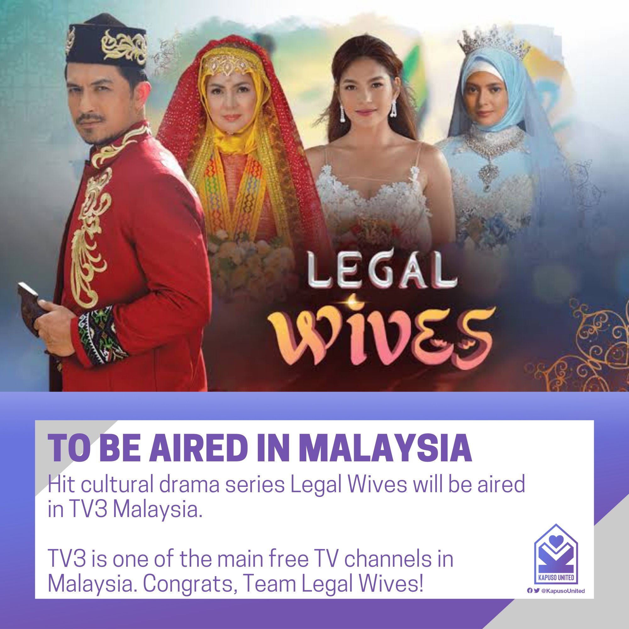 Tv3 legal wives TV Guide