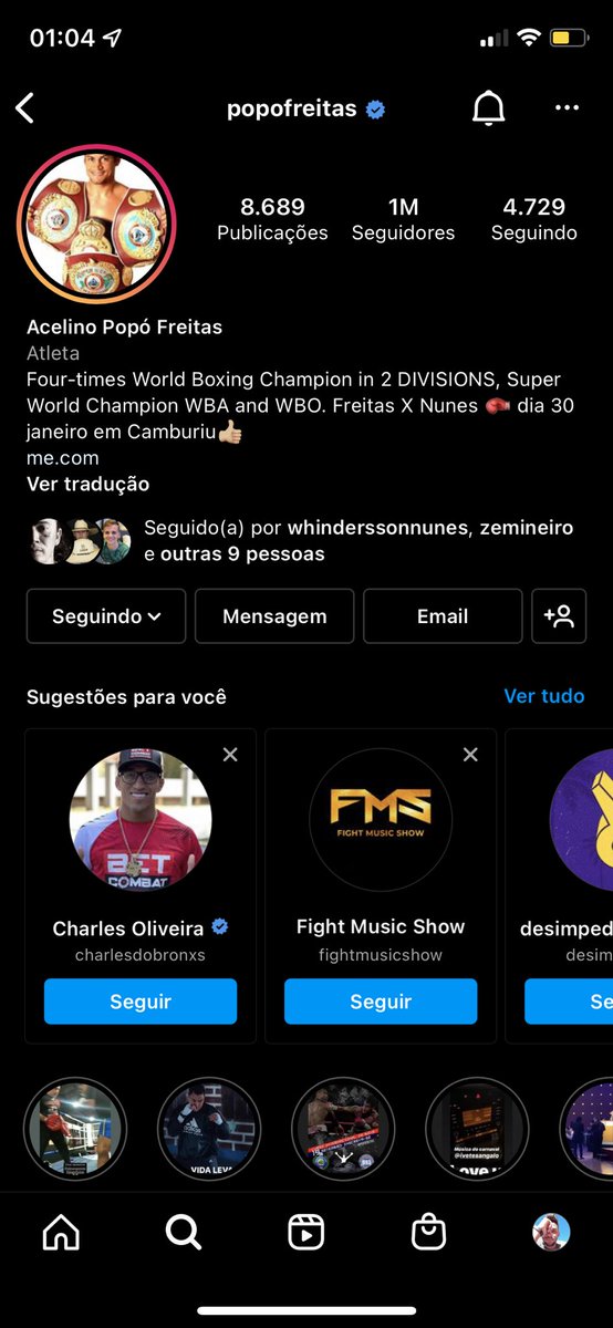 DavidCAssis's tweet photo. Caraleo e o efeito @whindersson no insta do @popofreitas - https://t.co/2YEczREuL1
