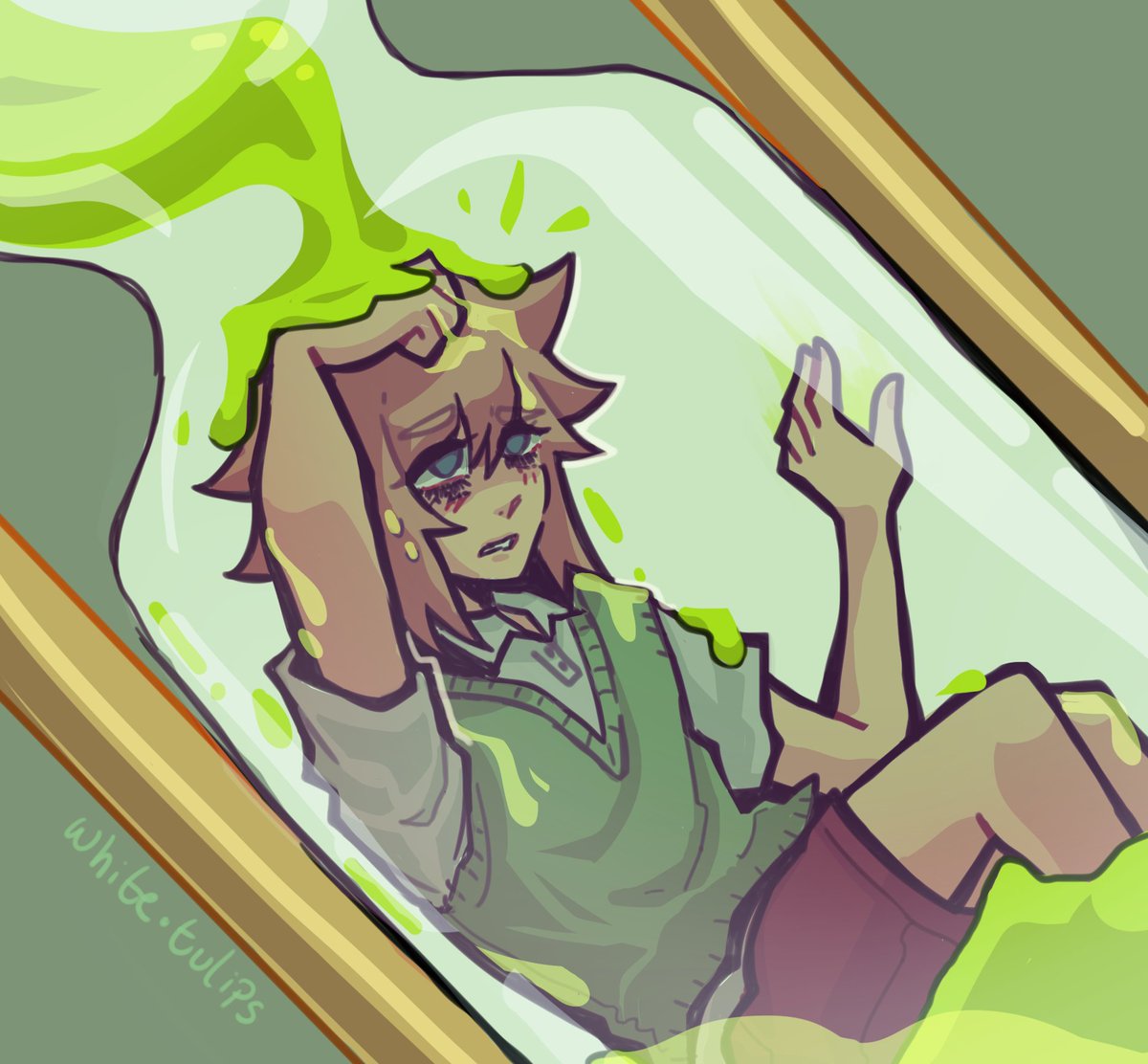 white_tulips_'s tweet image. #OMORI #OMORIFANART 
&quot;my sorry spells must be wearing off&quot;