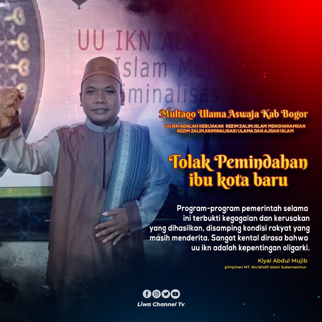 liwachanneltv's tweet photo. #IbuKotaNegara
#TolakRUUIKN
#IKNProyekOligarki
#RUUIKNBertentanganUUD1945
#RUUIKNBertentanganKonstitusi
#DukungPenerapanSyariah https://t.co/M7IUyNWoWi