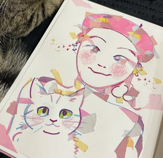 🌼작년 핑거스프링 전시🌼
캐리커쳐 이벤트의 기록들~~
(3)