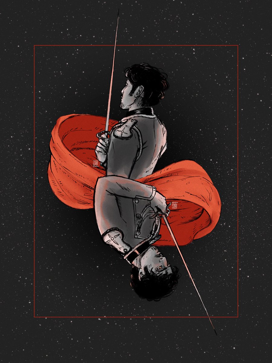 YlvaCornix's tweet photo. Happy #secretsamol @chawleeknight !!
some Hitchcock twins for you!⚔️✨
#friendsatthetable https://t.co/tO9pMv5pJh