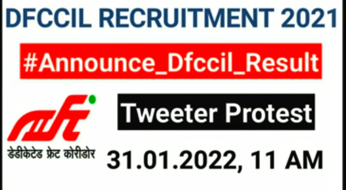 AmitKum89298515's tweet photo. Is it that tough to announce the results of such reputed organisations. Have some amount of professionalism atleast. Take action for the betterment of students life. Please Publish the results. 
#Announce_Dfccil_Result
#AshwiniVaishnaw 
#PMOIndia https://t.co/LGC06cUNK5