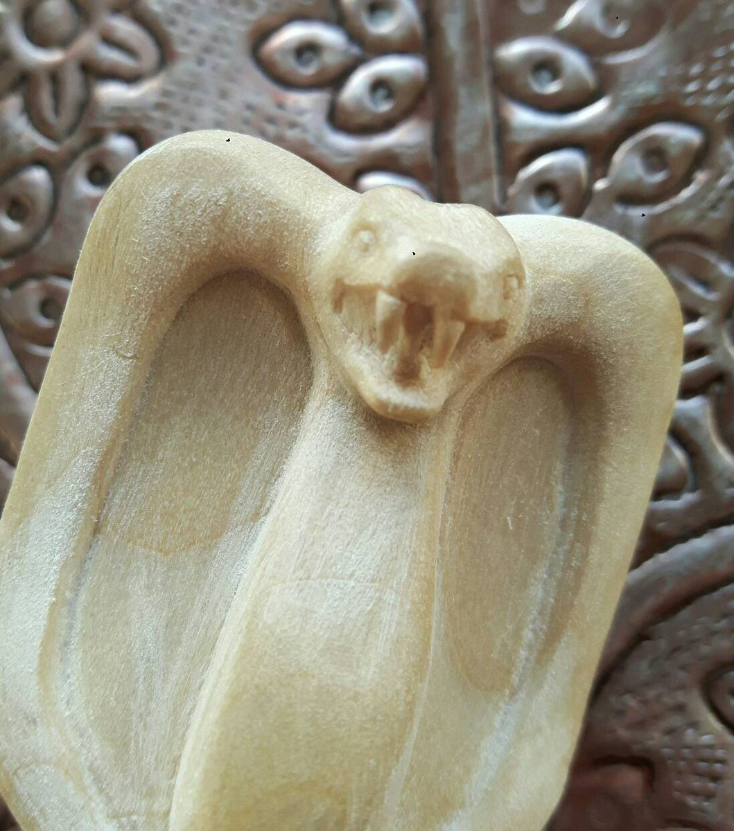 Excited to share the latest addition to my #etsy shop: COBRIE - King Cobra.

 #wood #sculpture #snake #angelsilverdesigns etsy.me/34hwL6G