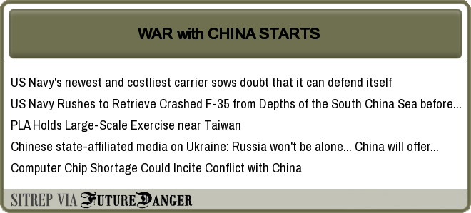FD_SignsOfWar's tweet photo. FutureDanger Indicator: WAR with CHINA STARTS
HeatMap Column 2> https://t.co/GUnSo41HOl
#ConsideringAggression #StrategicThreat https://t.co/ohVSOl2iZr