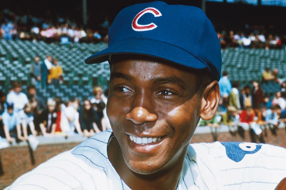 14ernie's tweet image. HAPPY HEAVENLY BIRTHDAY MR CUB ERNIE BANKS  1-31-1931