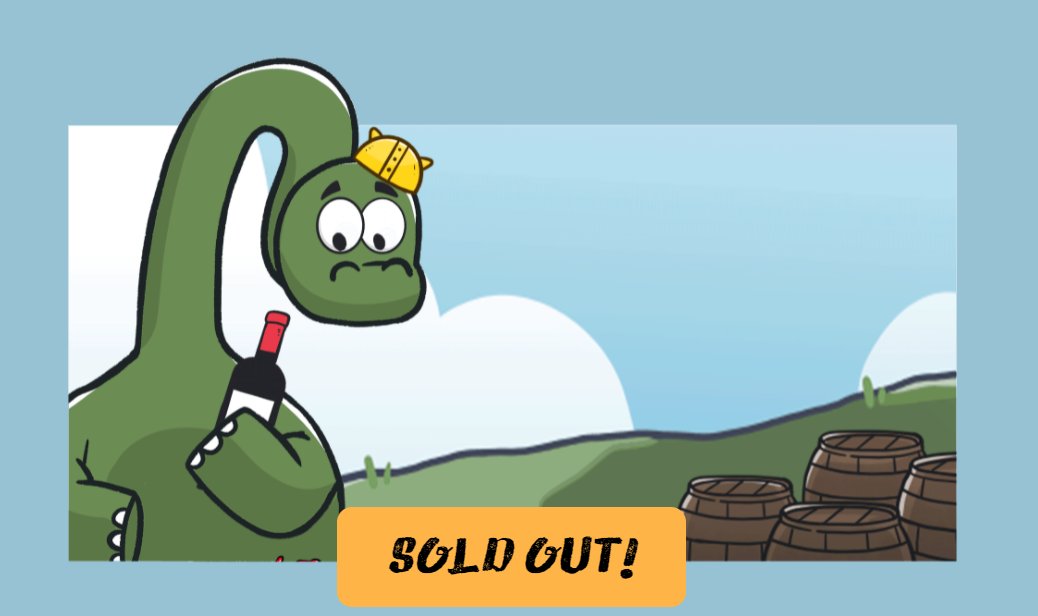 drunkassdinos's tweet photo. Made a slight change to the website!  Cheers everyone!!!  LFG!!!!

👀👀👀👀👀

🍻🦖 https://t.co/AvmS8M0uoF