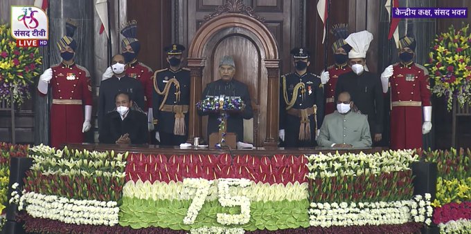 My country has once again become the fastest growing economy in the world. The government has given Rs. 3 lakh crore to MSME sector during the Covid Pandemic: #PresidentKovind #BudgetSession2022   @mygovindia @minmsme @FinMinIndia