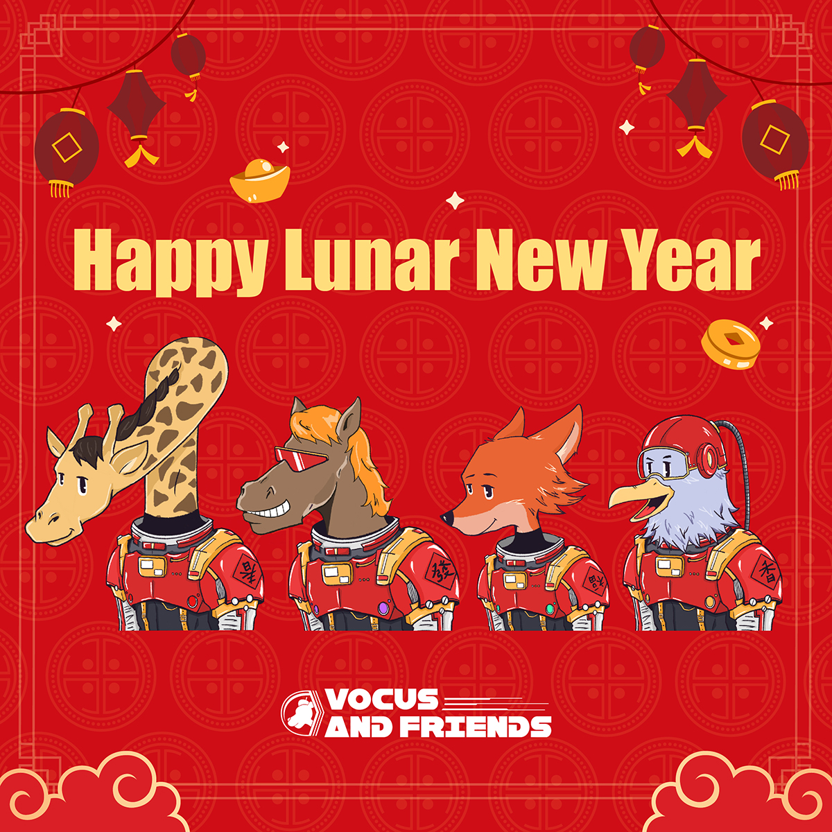 vocus and friends 來拜年囉，虎年快樂！

我們將抽出3個幸運兒，獲得VAF NFT，若獲獎者為VAF持有者，將直接獲得1/1的新年特殊版本🧧 

於2/6中午12點公布獲獎名單，參與辦法：

- 追蹤 <a href="/CcVocus/">vocus</a>
- 喜歡這則貼文並且轉推
- 於轉推貼文tag三個朋友並加上 #VAF標籤
