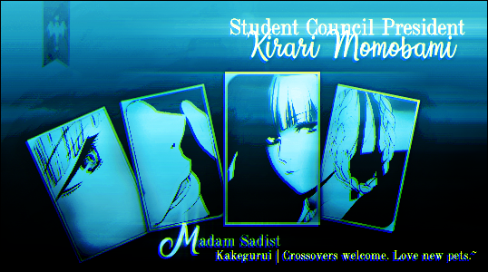 ─  𝐤𝐢𝐫𝐚𝐫𝐢 𝐦𝐨𝐦𝐨𝐛𝐚𝐦𝐢.
⠀♣️  神は女性です ♦️
       𝐒𝐡𝐞 𝐥𝐢𝐯𝐞𝐬 𝐢𝐧 𝐚 𝐰𝐨𝐫𝐥𝐝
           𝑏𝑒𝑦𝑜𝑛𝑑 𝑟𝑒𝑎𝑠𝑜𝑛
       ⠀⠀  𝐛𝐞𝐲𝐨𝐧𝐝 𝐚𝐧𝐲𝐭𝐡𝐢𝐧𝐠 
       ⠀⠀⠀    ♥️ 𝑦𝑜𝑢 𝑐𝑎𝑛 𝑖𝑚𝑎𝑔𝑖𝑛𝑒.♠️