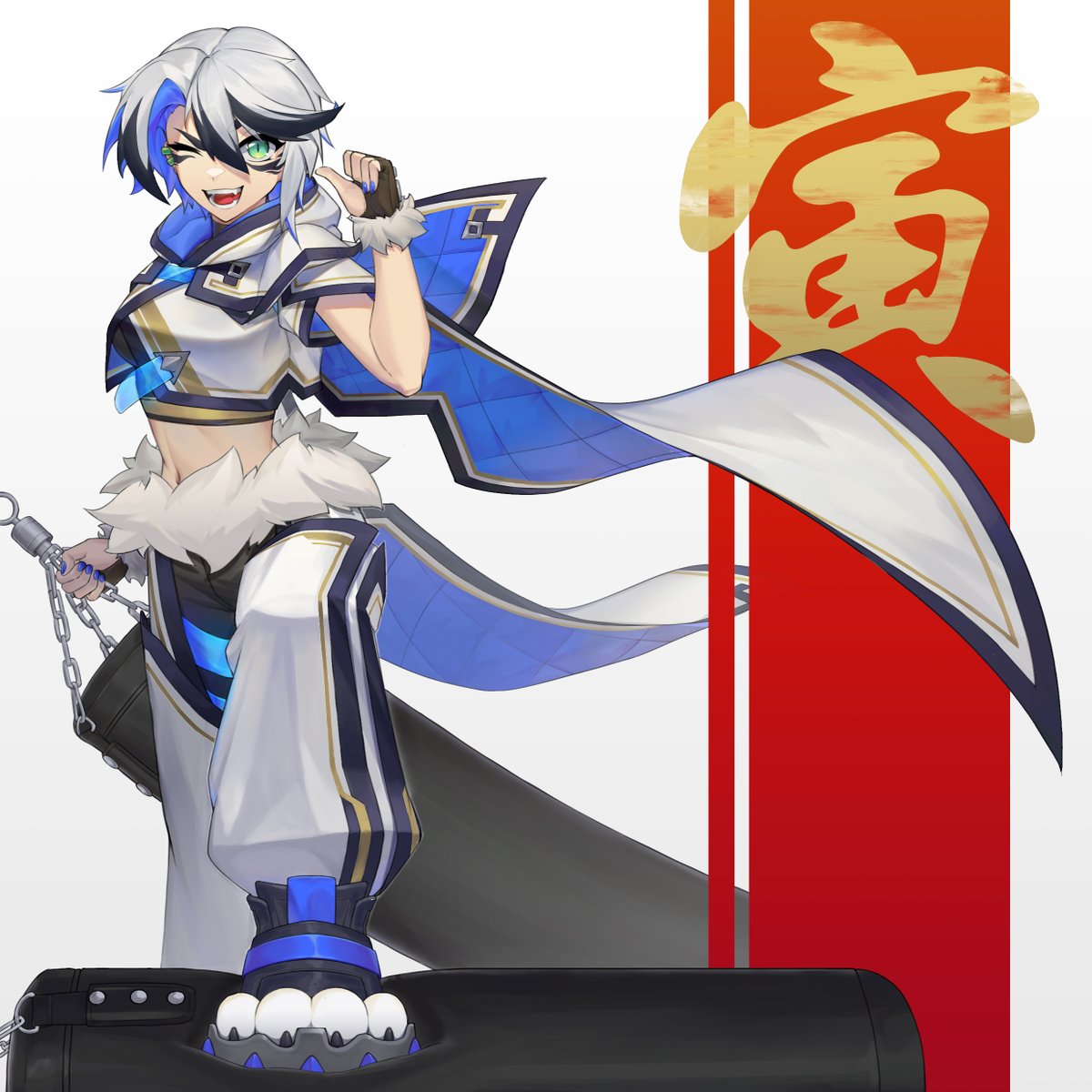 MadGenius_DC's tweet photo. 虎年贺图+一些探索 https://t.co/5Ug5CpdTtf
