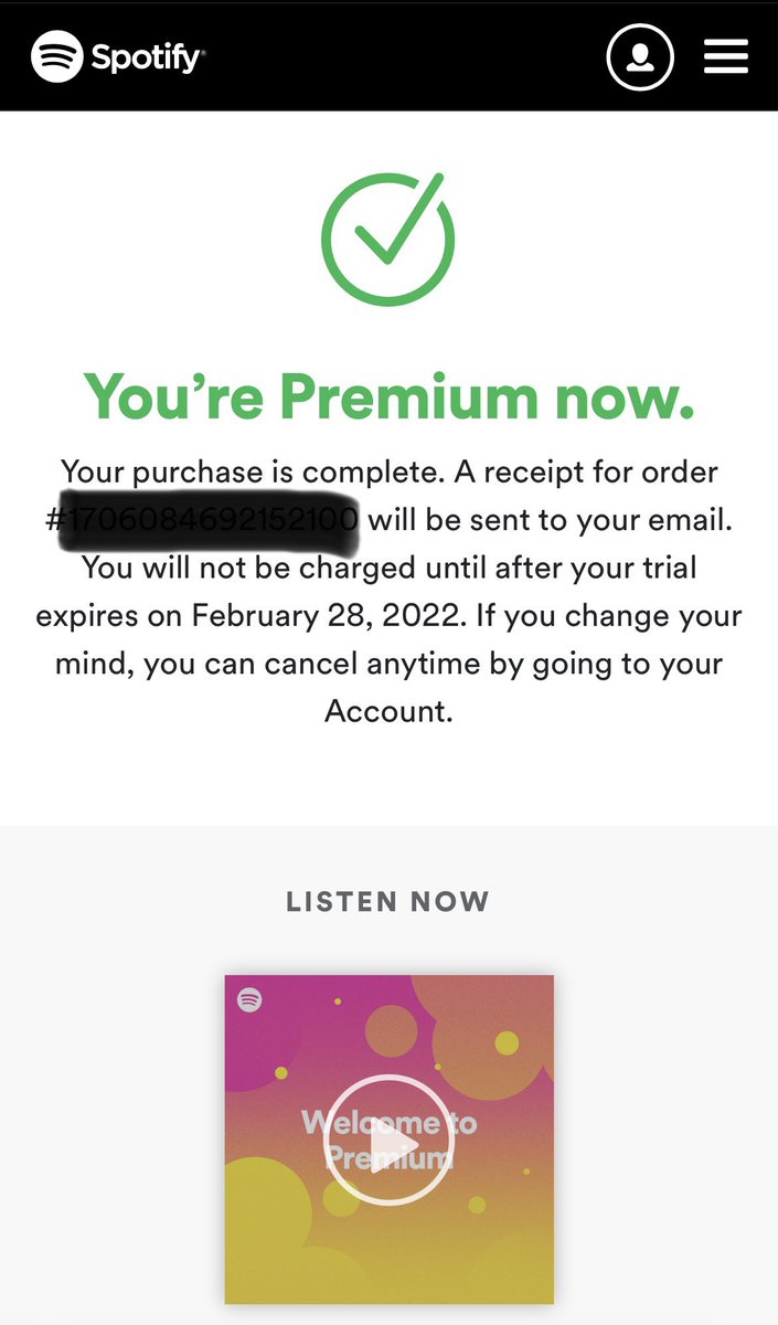 MikeMofessor's tweet photo. I may be the last person to sign up for this but #HelloSpotify ๐๐
#ByeSpotify https://t.co/XtDvdEgpBn