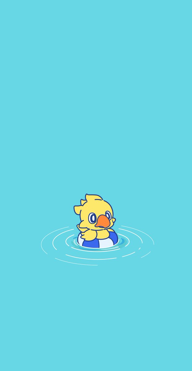 no humans water innertube afloat swimming bird pokemon (creature) general  illustration images